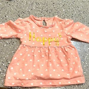 Just by you carter baby top long sleeve clothing 3 months girl